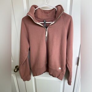 Vuori half zip sweatshirt
